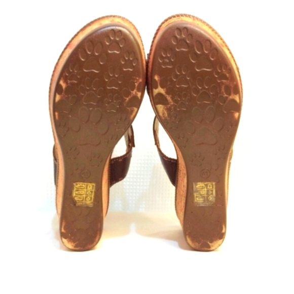 Spring Step Bonita Leather Jeweled Dragonfly Wedge Sandals Colorful 10.5 - Picture 11 of 13